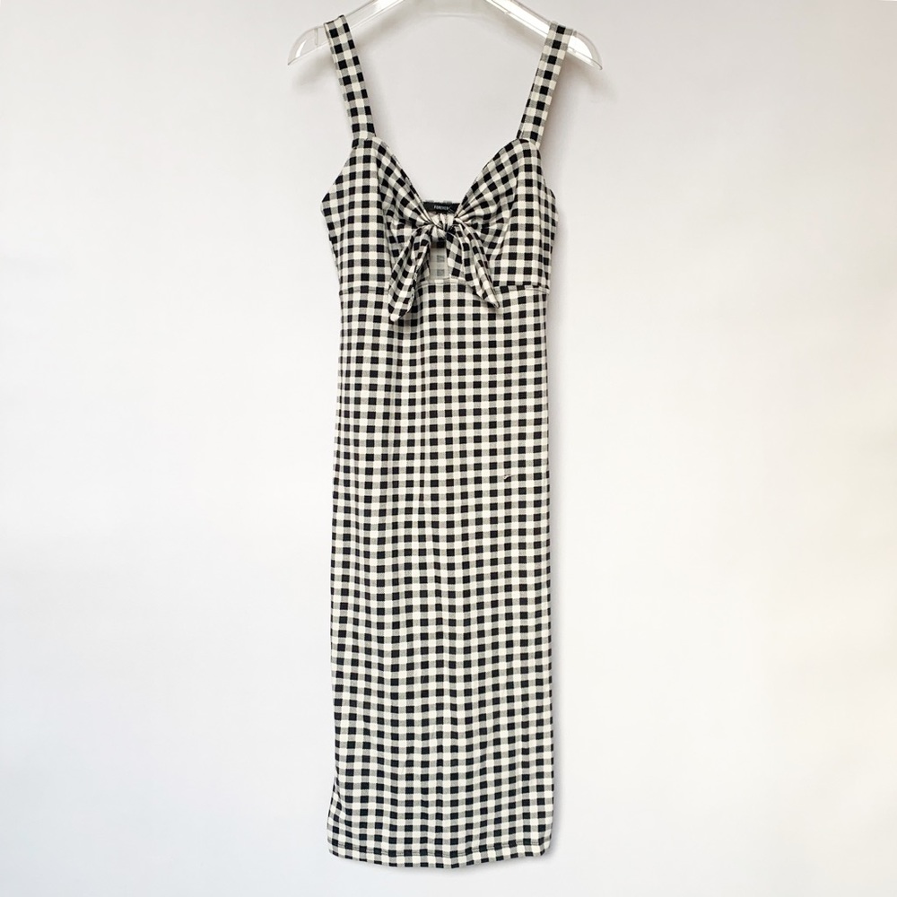 Bodycon Tie Front Dress - Picture 2 of 5